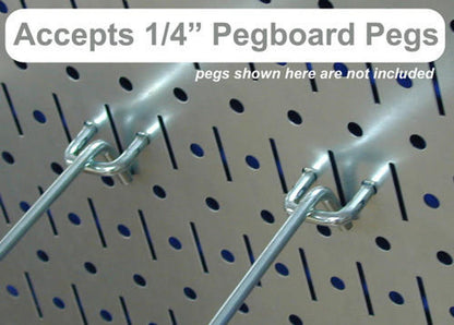 Craft &amp; Hobby Pegboard Organizer Kit - Pegboard With Accessories