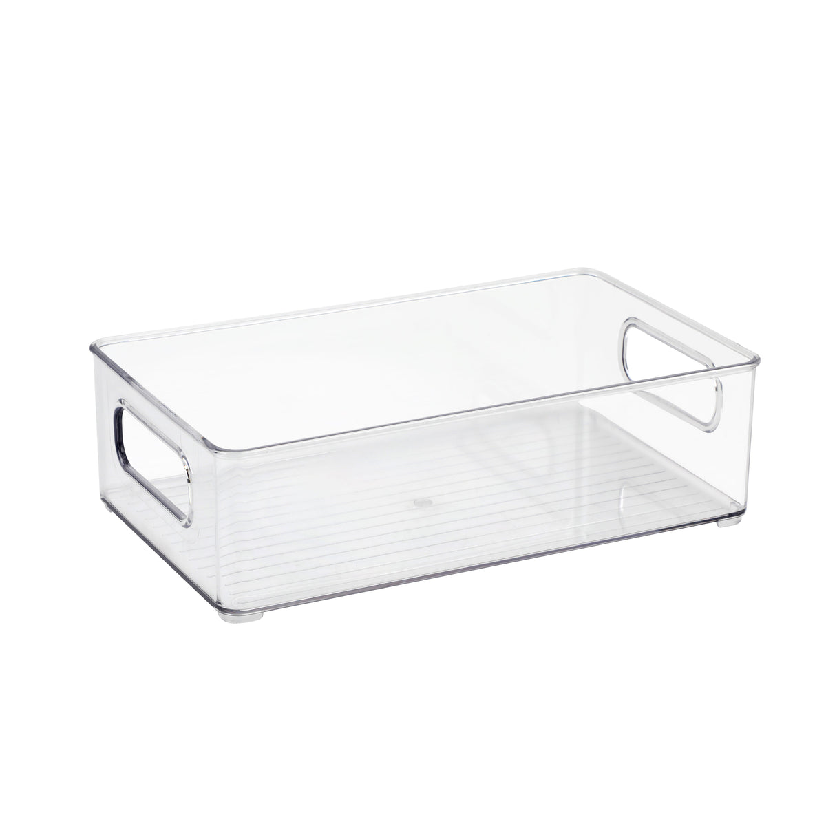 Clear Fridge and Pantry Storage Bins