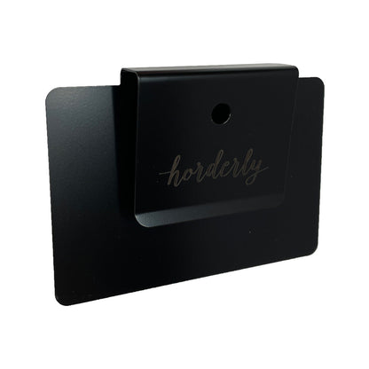 Bin Clip Label - Black