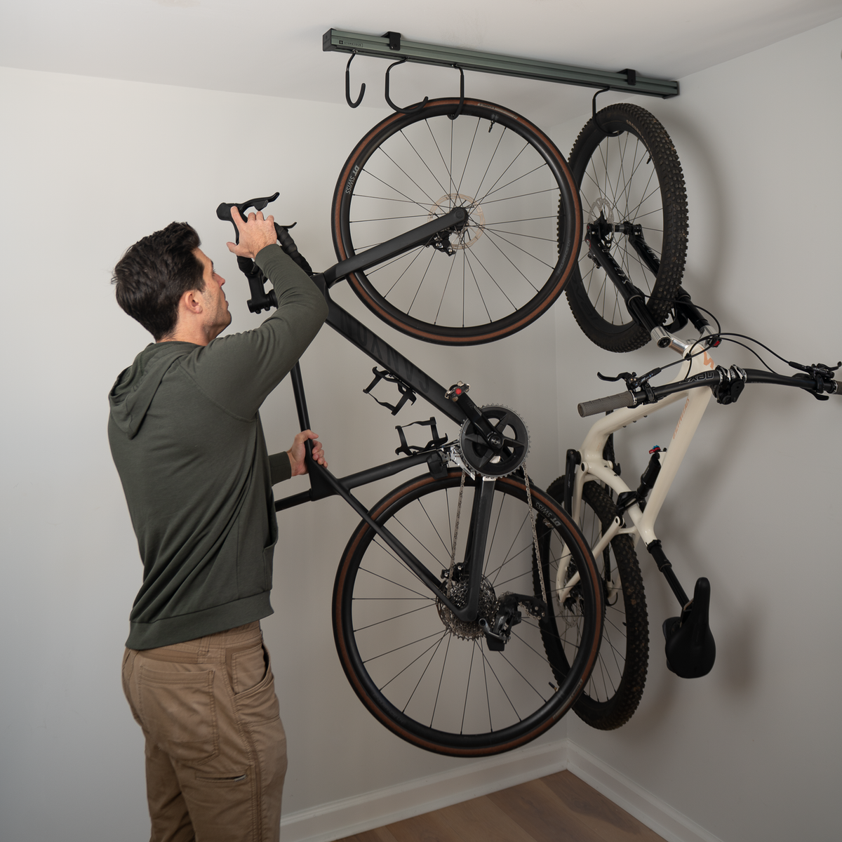 Ceiling Mounted Bike Rack