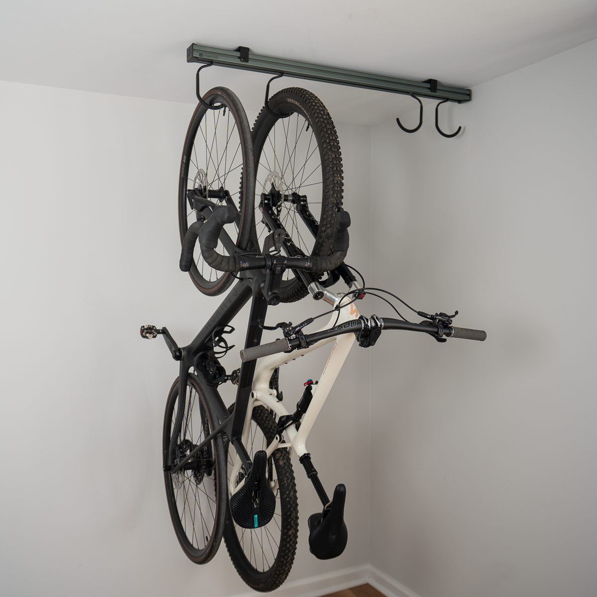 ceiling mounted bike rack