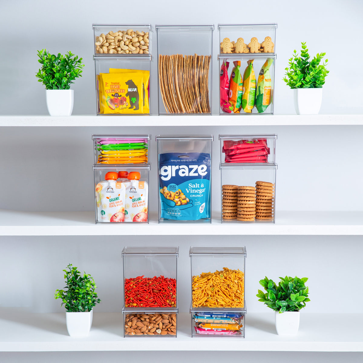Your Food Bin- Clear Airtight Food Canister
