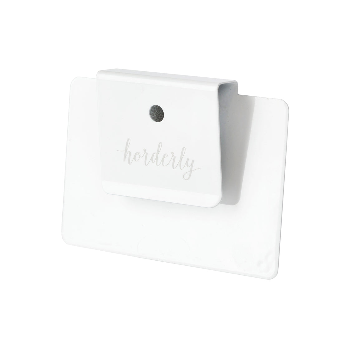 Bin Clip Label - White