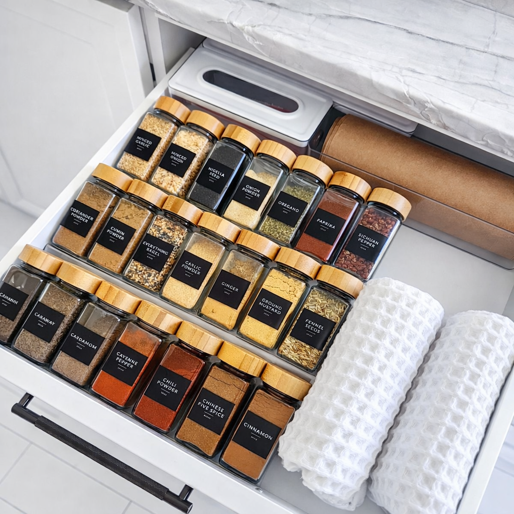 Small Spice Drawer Organization Set