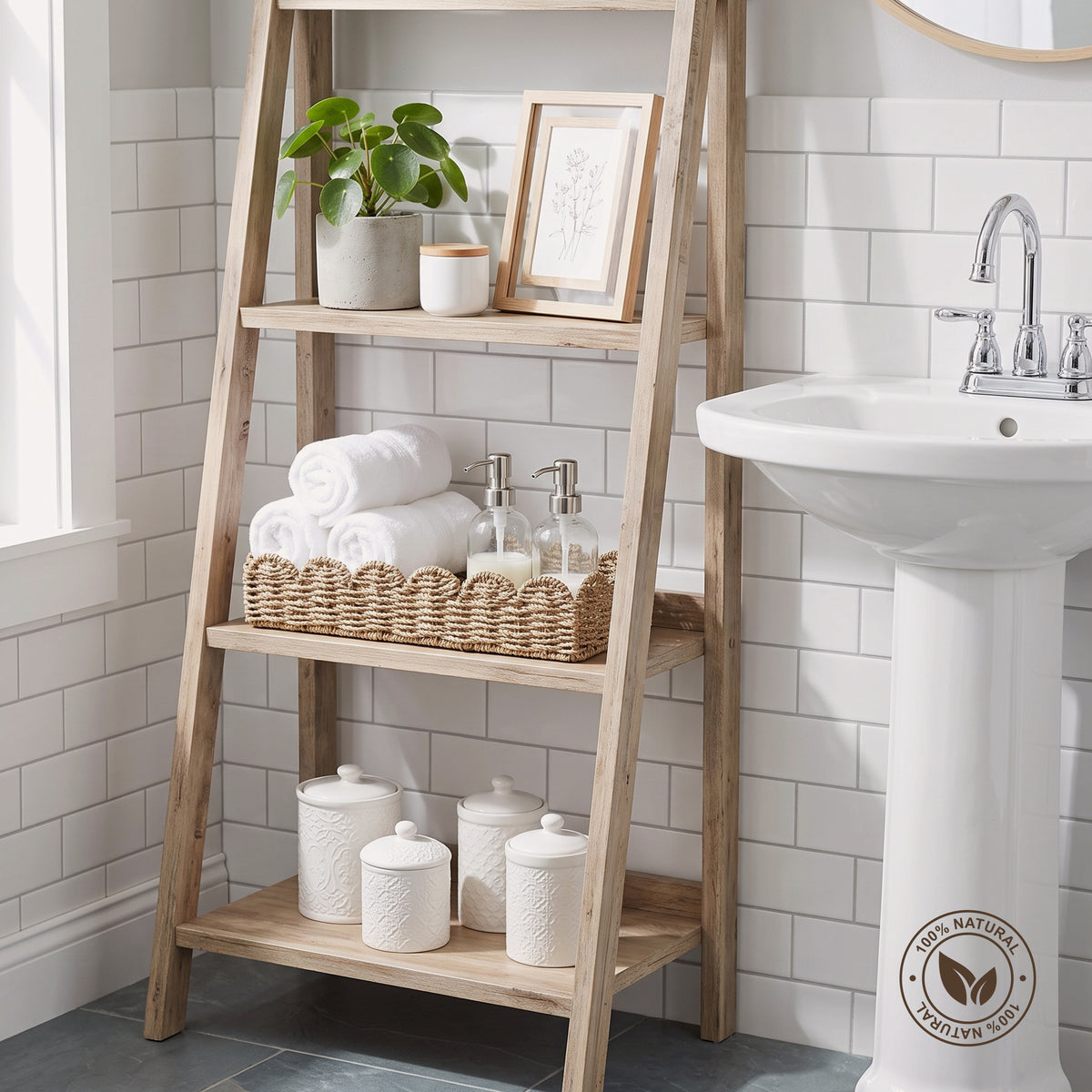 Seagrass Wicker Bathroom Tray