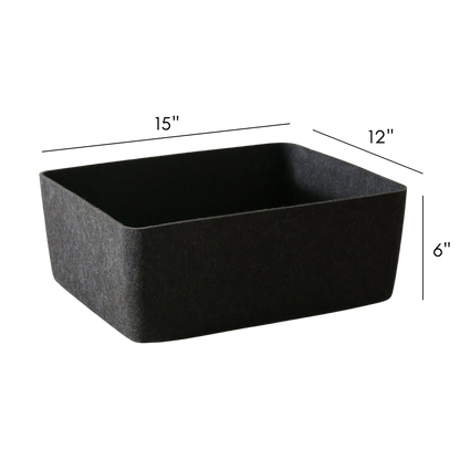 The Sculpted Bin - Large | Set of 3
