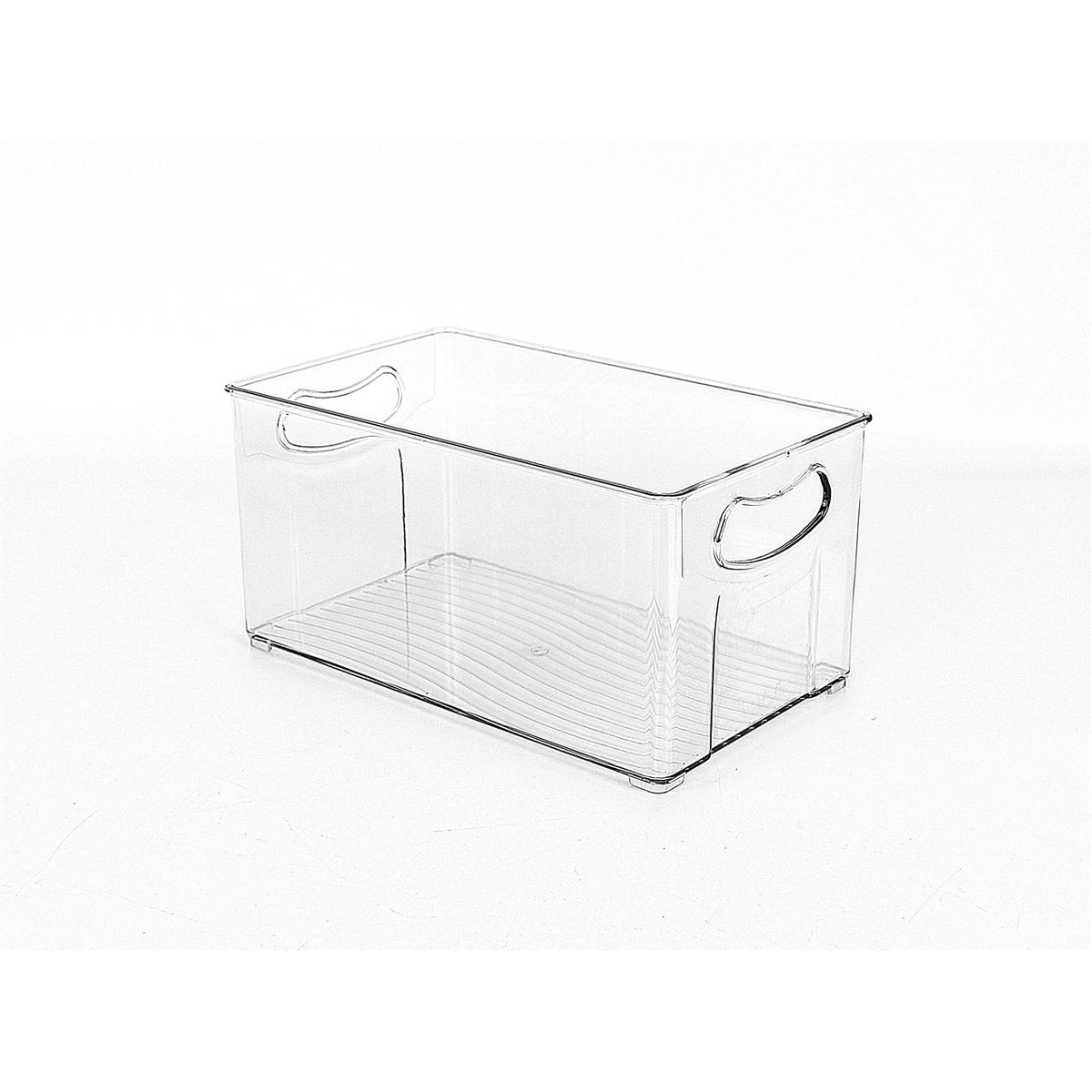 Clear Fridge and Pantry Storage Bins