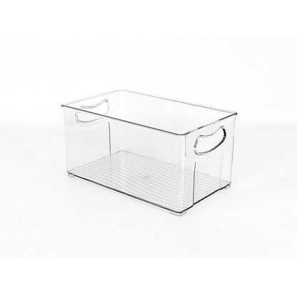Clear Fridge and Pantry Storage Bins
