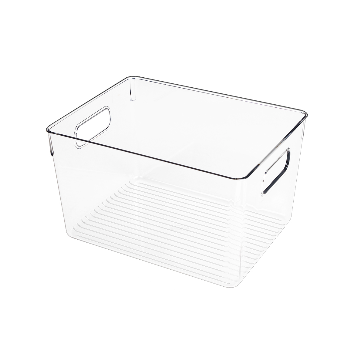 Clear Fridge and Pantry Storage Bins