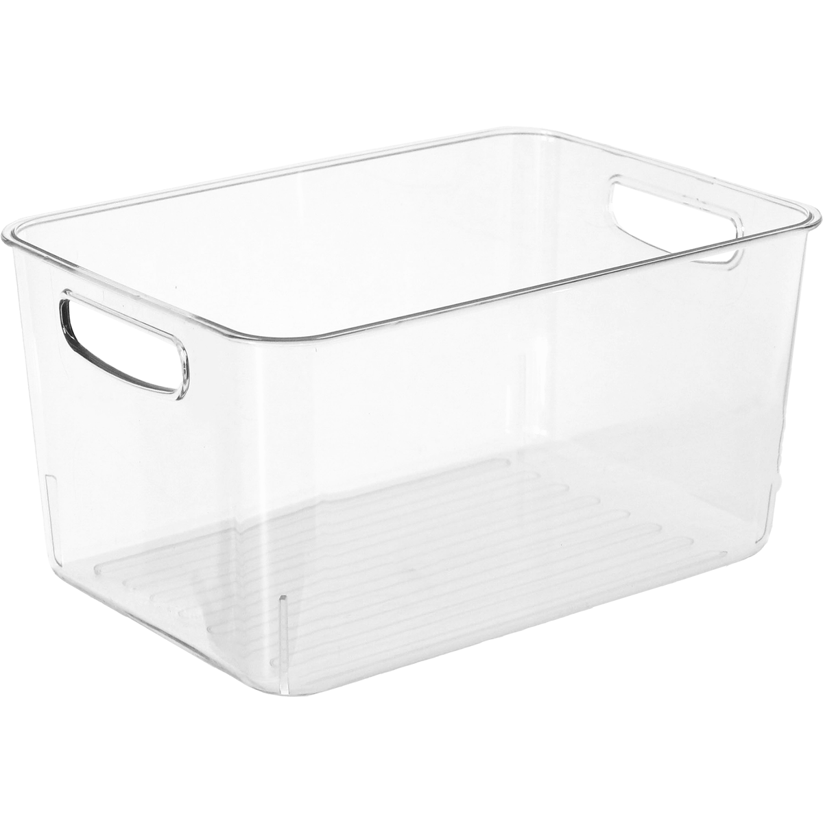 Clear Fridge and Pantry Storage Bins