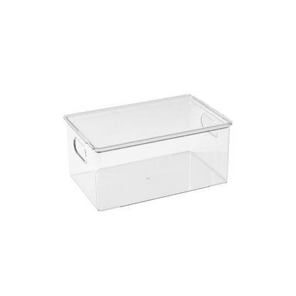 Clear Fridge and Pantry Storage Bins
