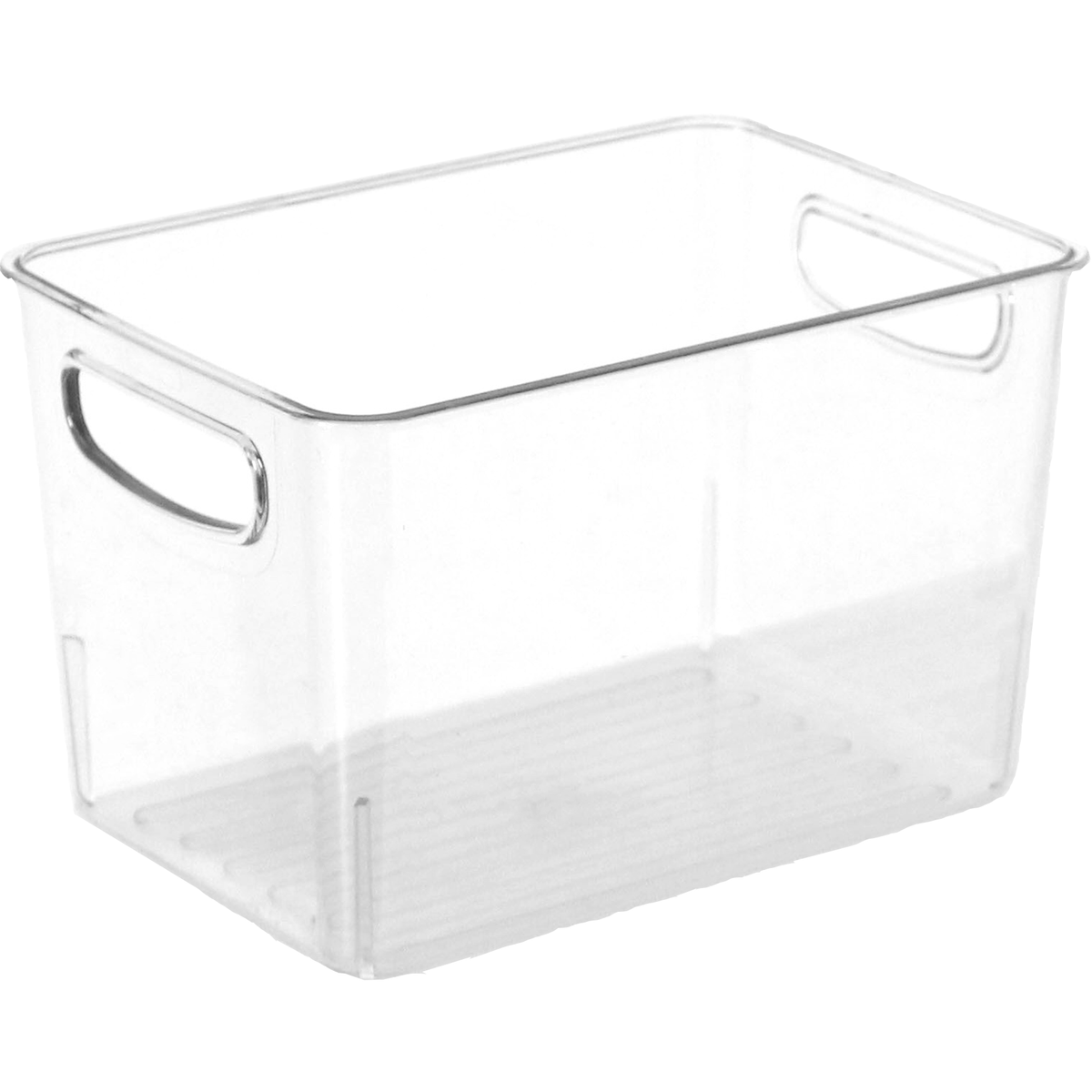 Clear Fridge and Pantry Storage Bins