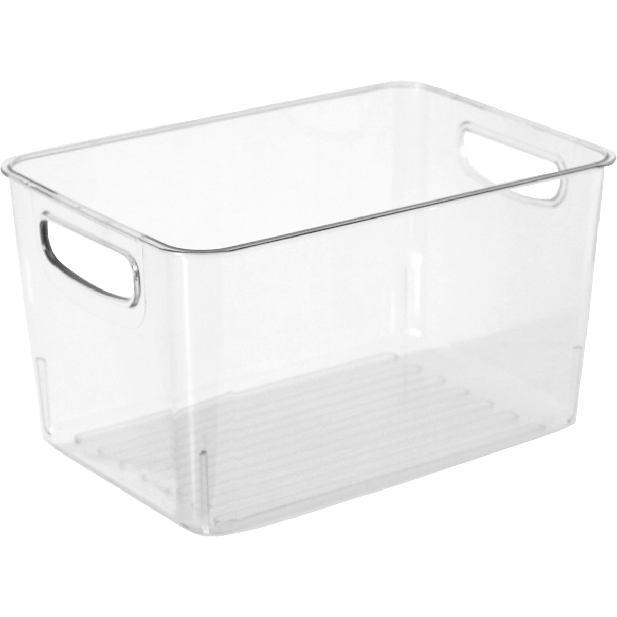 Clear Fridge and Pantry Storage Bins