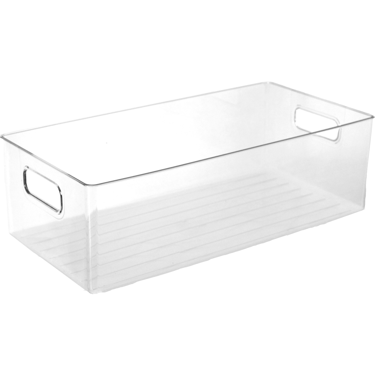 Clear Fridge and Pantry Storage Bins