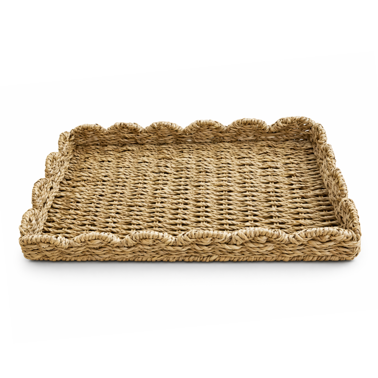 Wicker Seagrass Basket Tray