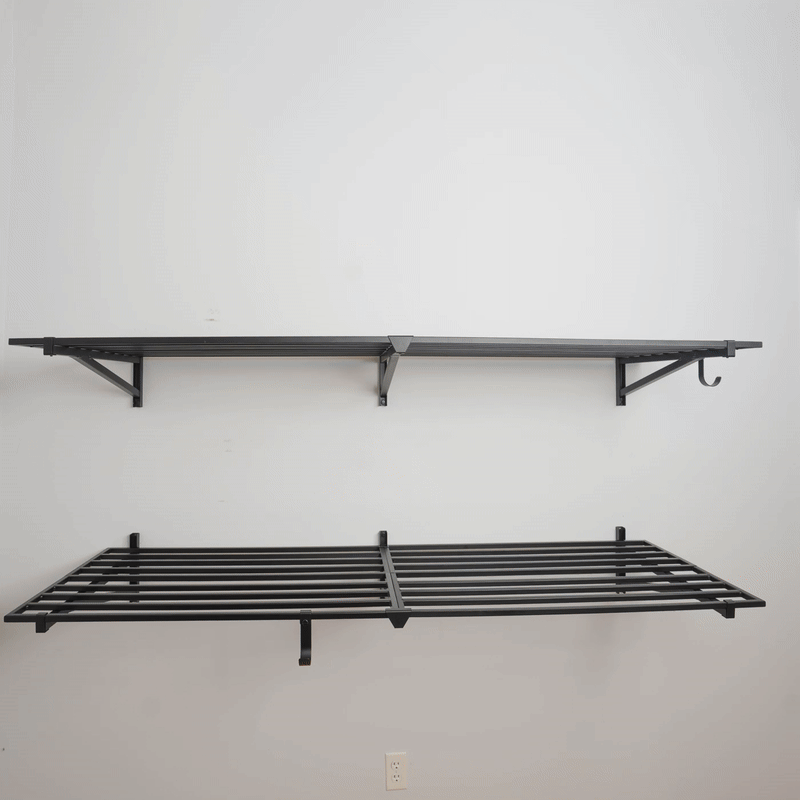 Garage storage shelves 