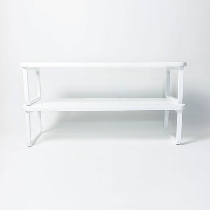 Wooden Shoe Shelf - White