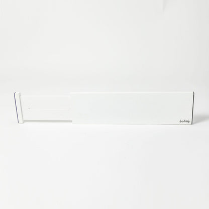 Bamboo Expandable Drawer Dividers – White