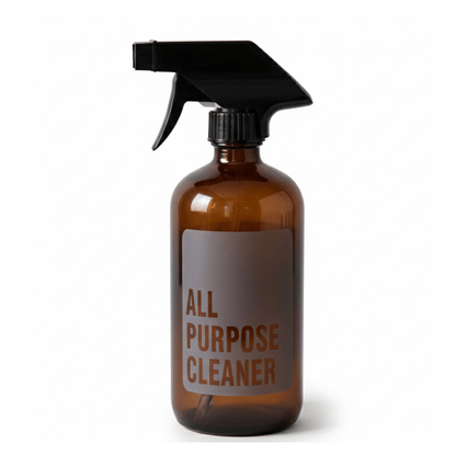 All Purpose Cleaner Glass Amber Bottle 500ml - Savvy &amp; Sorted