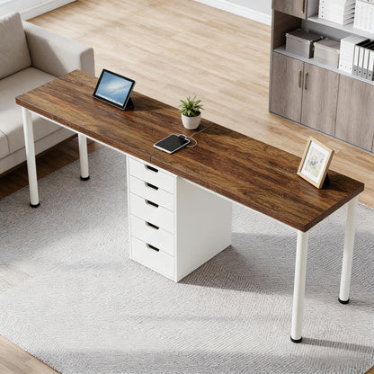 Computer Desk, Two Person Office Desk, Workstation