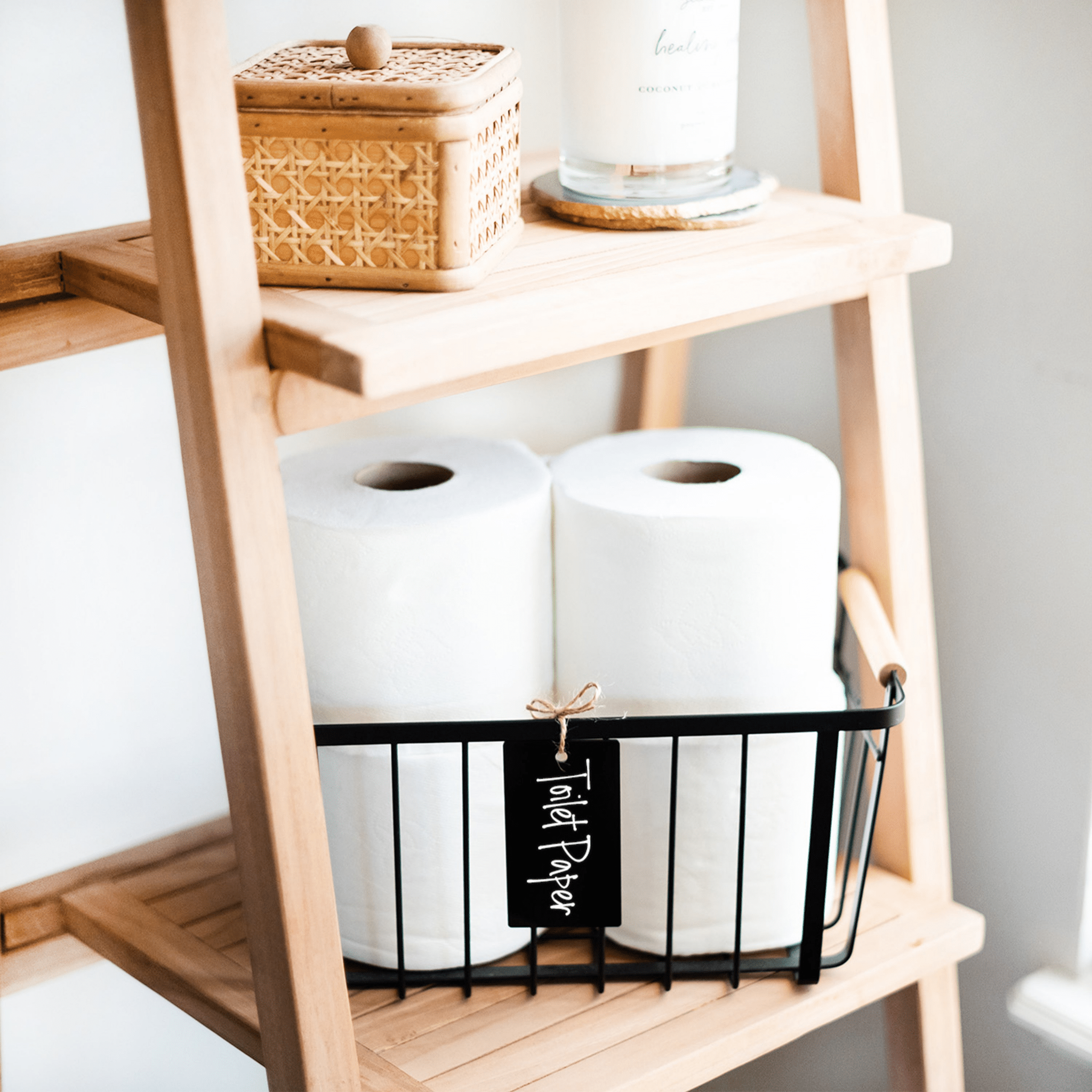 Black Basket Tags - Savvy &amp; Sorted