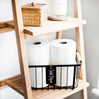 Black Basket Tags - Savvy &amp; Sorted