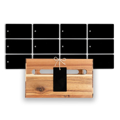 Black Basket Tags - Savvy &amp; Sorted