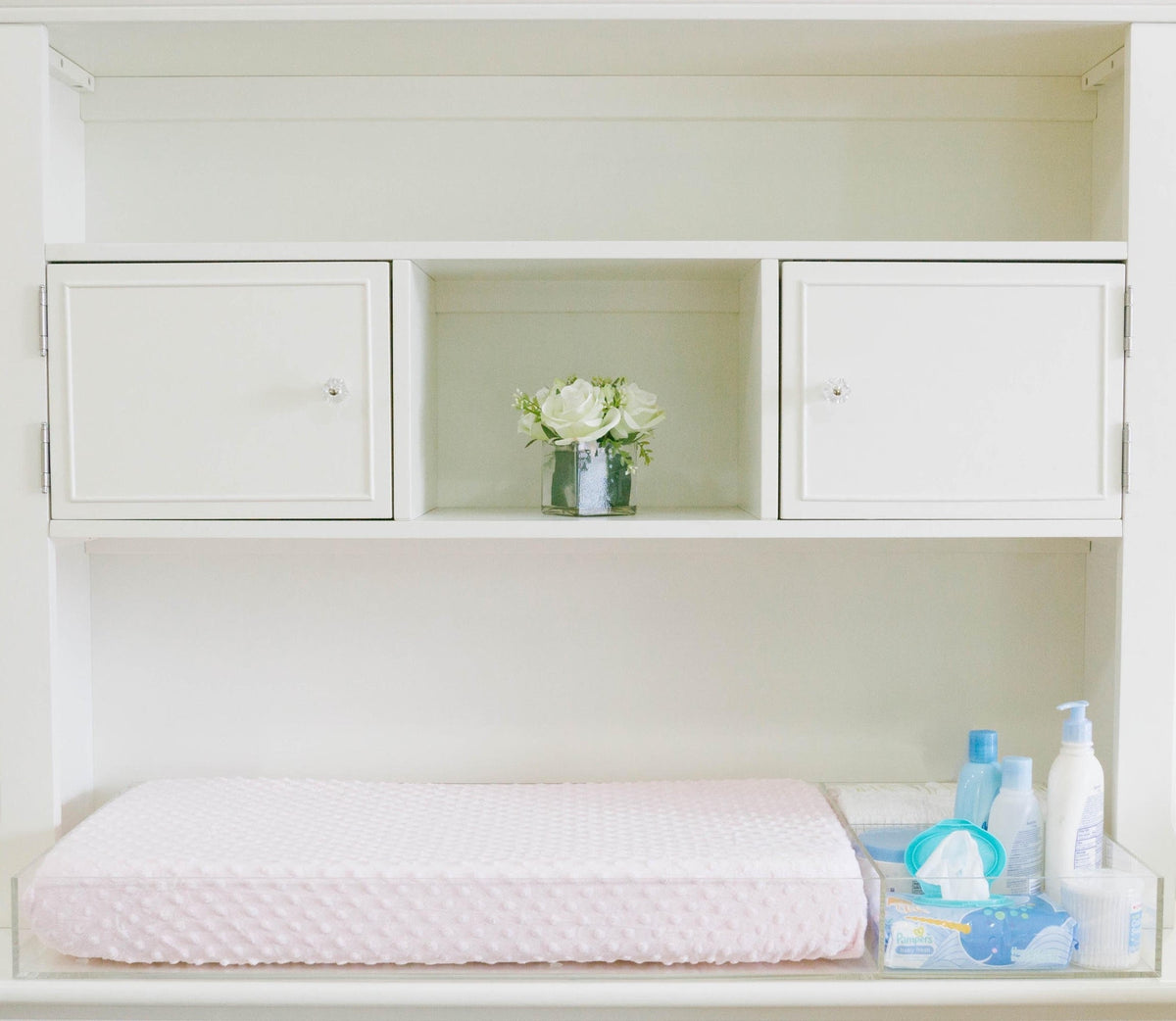 LELLOBABY™ -  6mm Thick Premier Edition Acrylic Diaper Changing Tray PLUS+