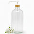 Clear Glass Bottle with Pump Dispenser 1L - Savvy & Sorted