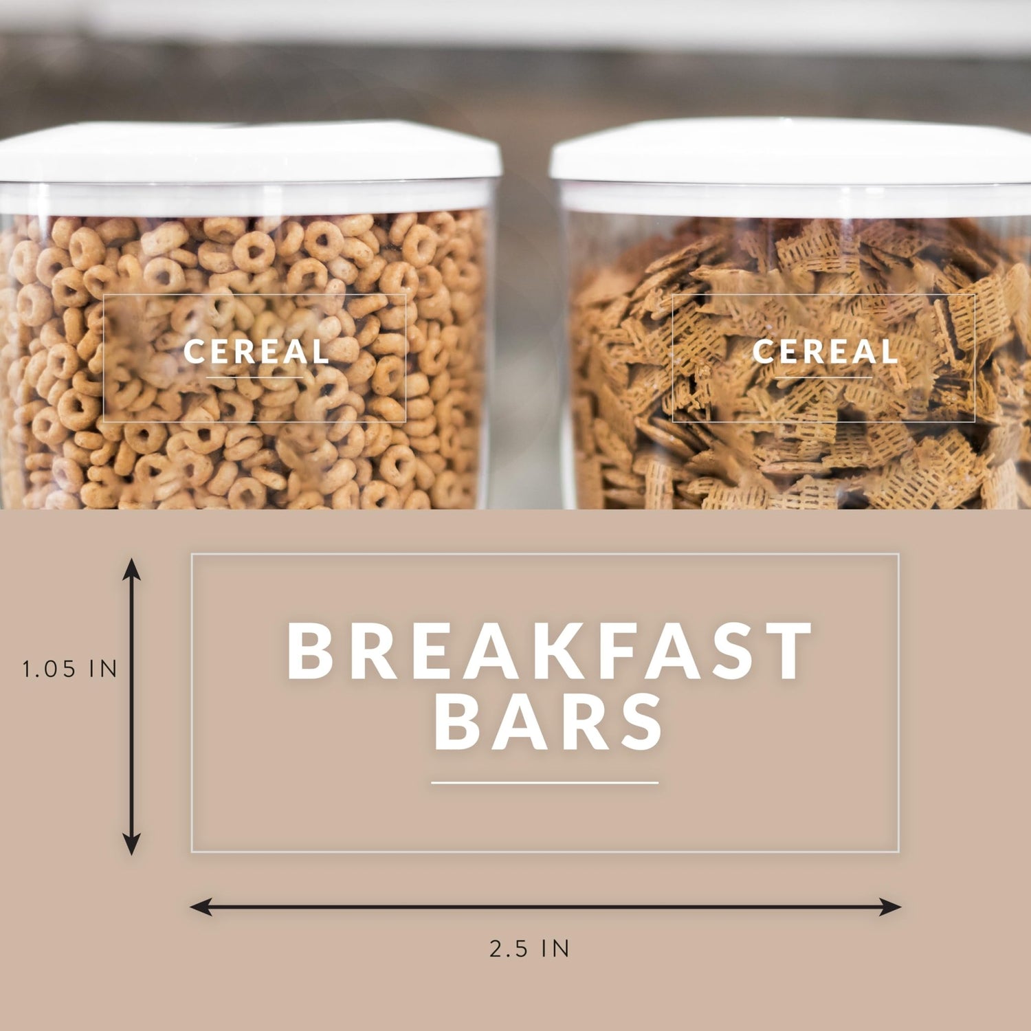 Clear Pantry Labels - Savvy &amp; Sorted