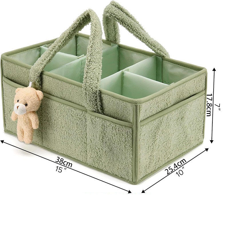 Diaper Caddy Organizer For Changing Table