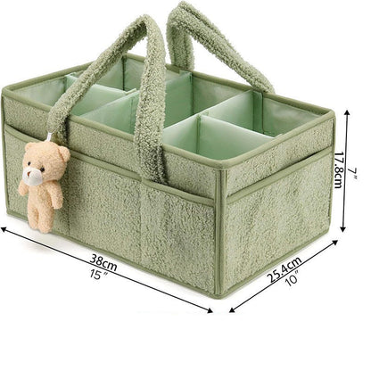Diaper Caddy Organizer For Changing Table