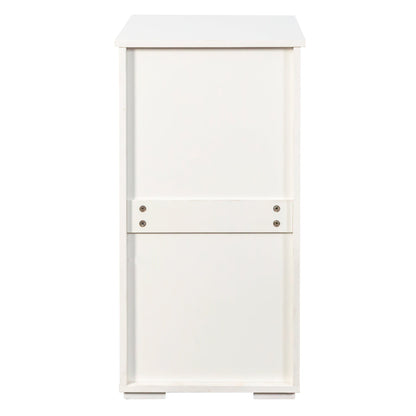 Laundry Cabinet with Removable Liner Bags