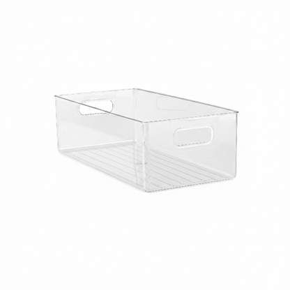 Clear Fridge and Pantry Storage Bins