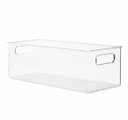 Clear Fridge and Pantry Storage Bins