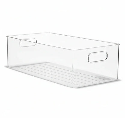 Clear Fridge and Pantry Storage Bins
