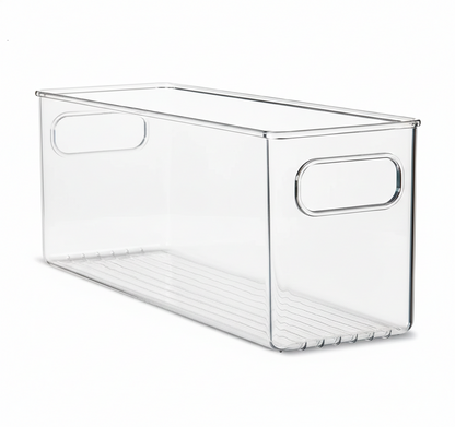 Clear Fridge and Pantry Storage Bins