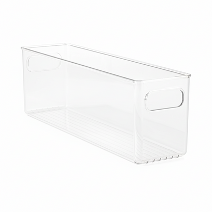Clear Fridge and Pantry Storage Bins