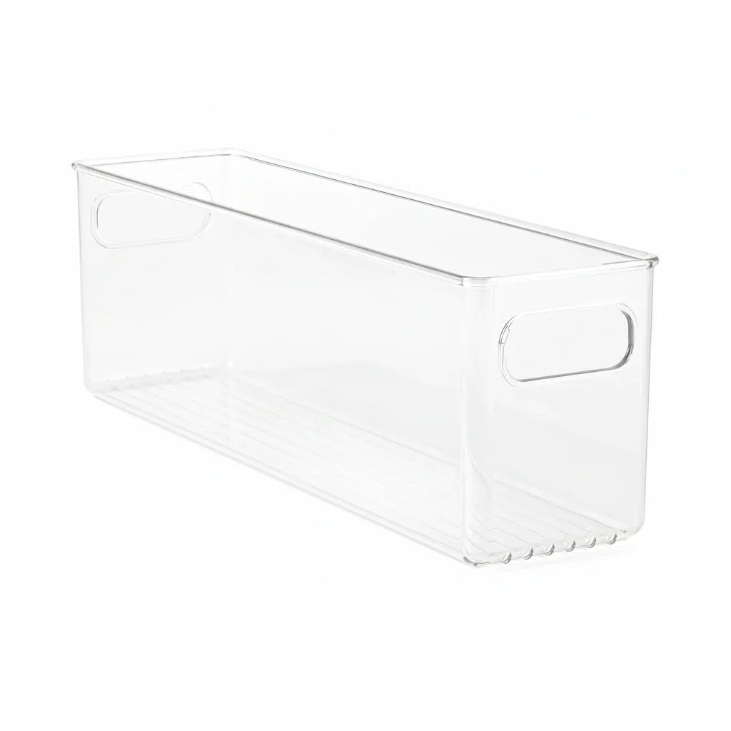 Clear Fridge and Pantry Storage Bins