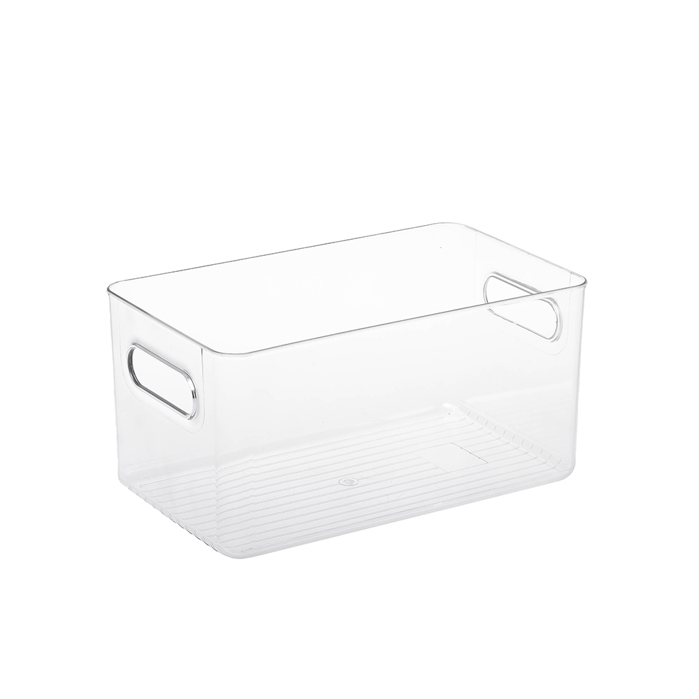 Clear Fridge and Pantry Storage Bins