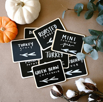 Mini Chalkboard Signs for Food - Savvy &amp; Sorted
