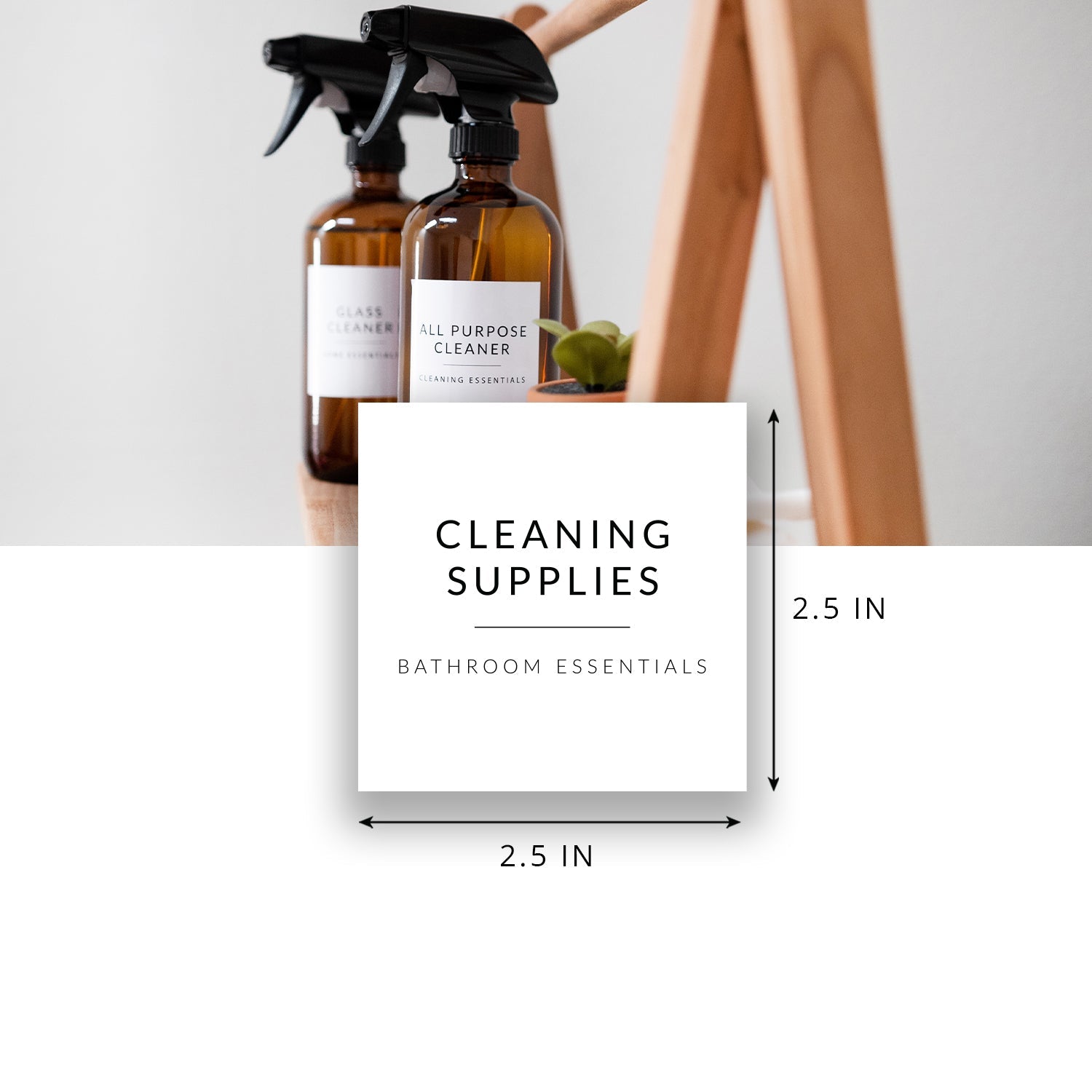 Minimalist Home Laundry Labels - Savvy &amp; Sorted