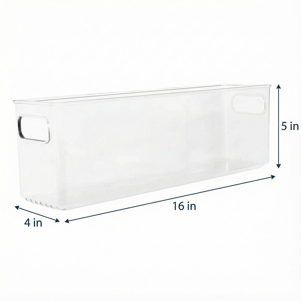 Clear Fridge and Pantry Storage Bins