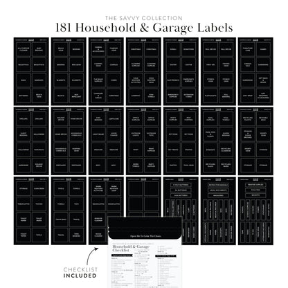 Organizing Labels for Storage Bins - Savvy &amp; Sorted