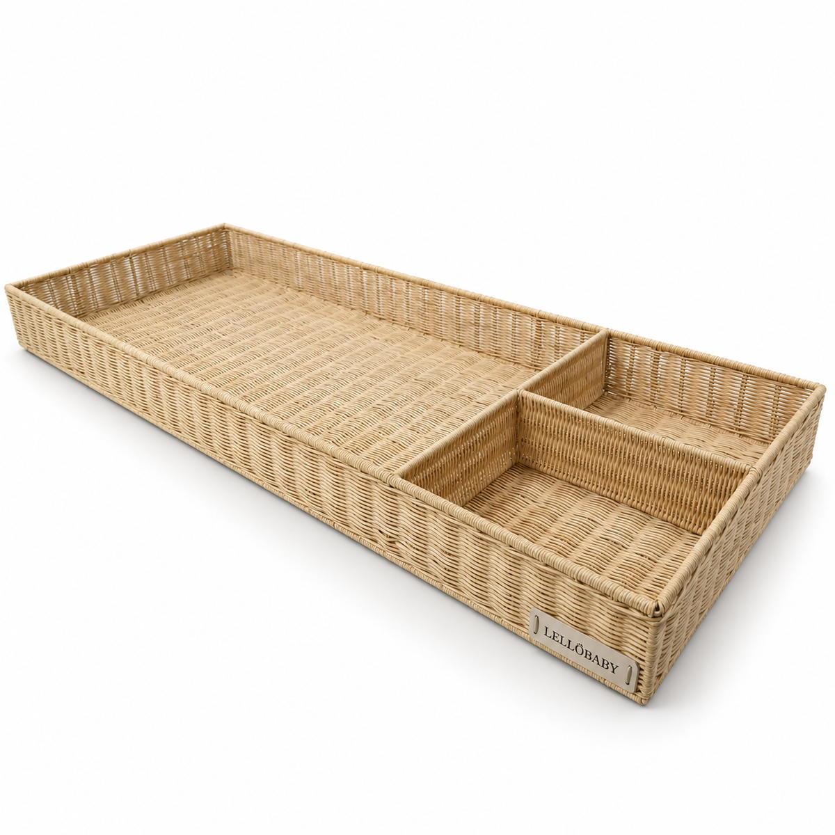 Rattan Wicker Changing Tray