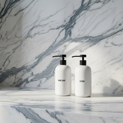 Stoneware Lotion Dispenser