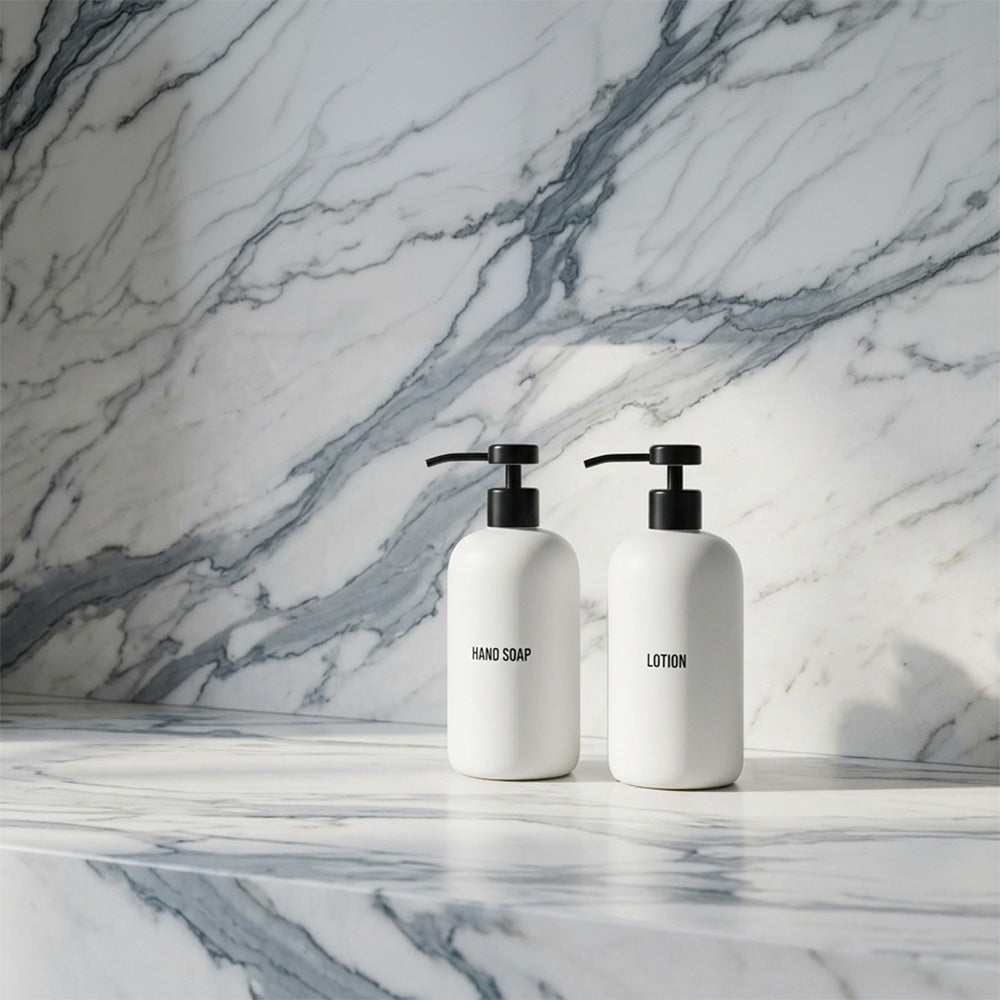 Stoneware Hand Soap Dispenser