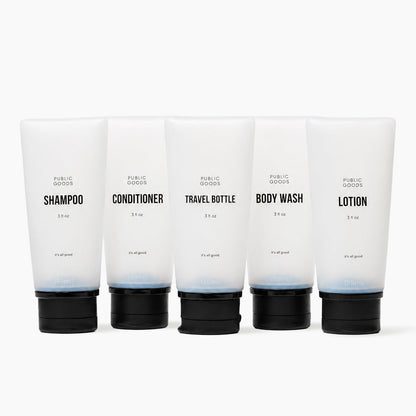Silicone Travel Bottles Refill Kit