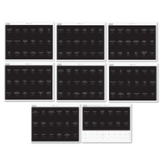 Savvy & Sorted® Black Minimalist Spice Labels - 8 Pages
