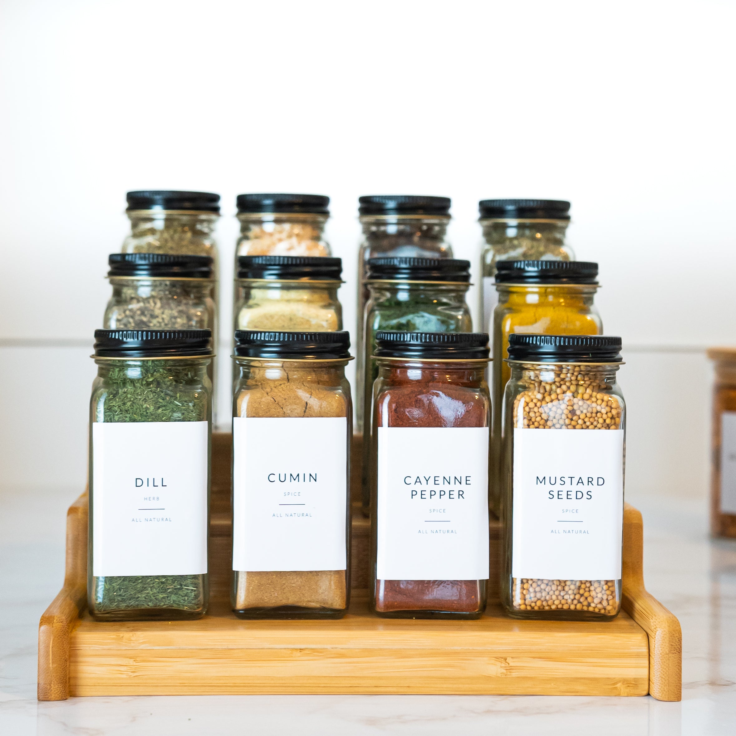 Minimalist Spice - 162 Labels - Savvy & Sorted
